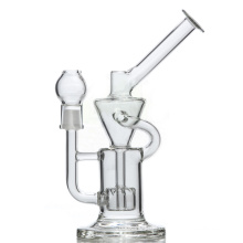 Barrel Perc Vortex Recycler Hookah Glas Rauchen Wasserpfeifen (ES-GB-339)